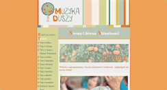 Desktop Screenshot of muzykaduszy.pl